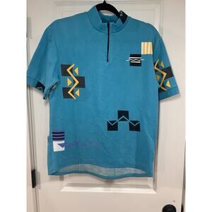 Vintage Bikers Jersey 90’s Western New York Bike & Trek 90’s cadence Biker